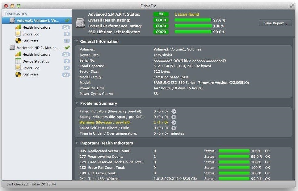 DriveDx 1.11.0 Crack Mac With Serial Number Torrent Download 2023